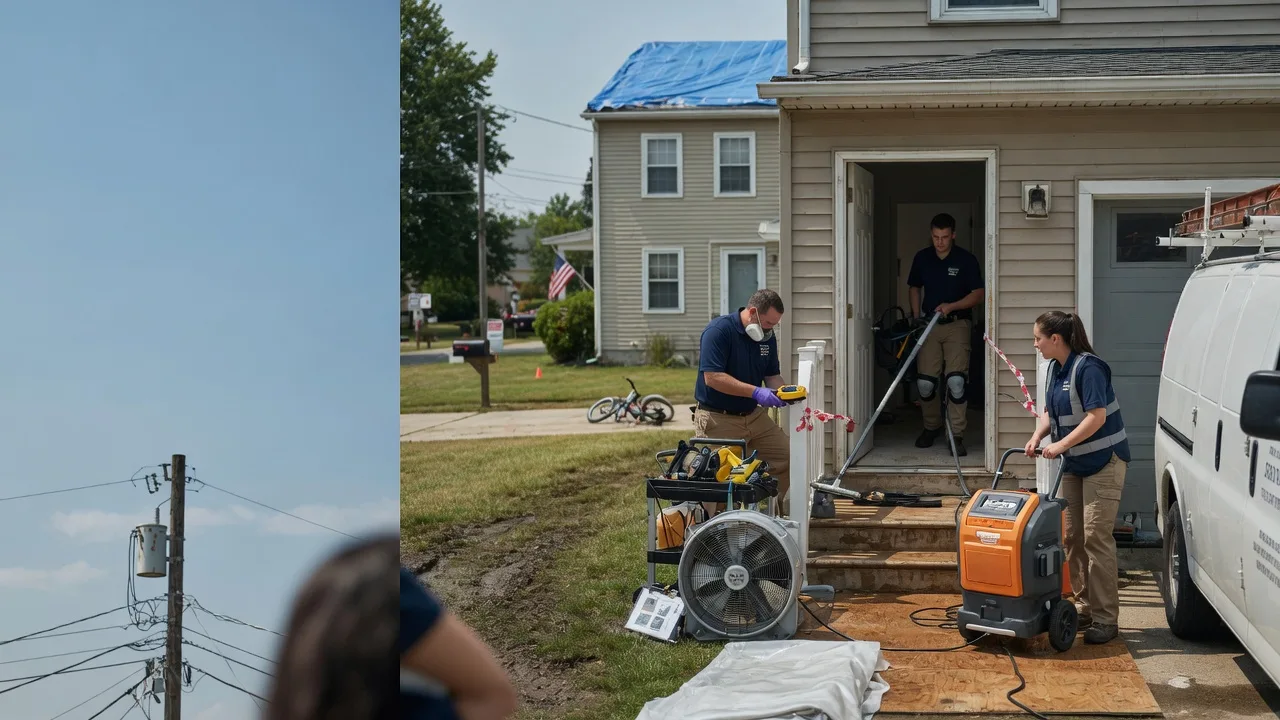 Water Damage Repair in Bruno, MN near me